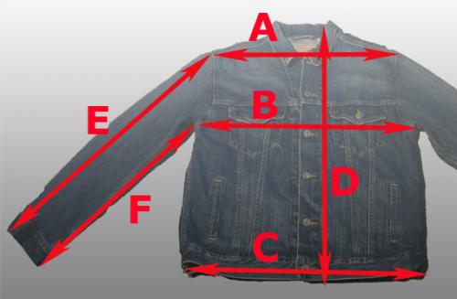 Как определить размер куртки по росту. Как определить размер куртки: способ первый