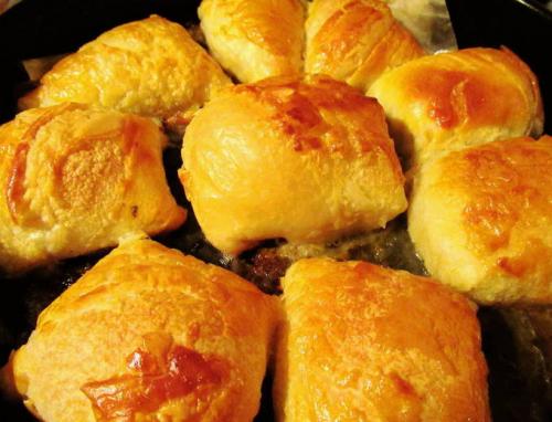 Слоёная самса с мясом. Самса из слоеного теста – 10 пошаговых рецептов в духовке