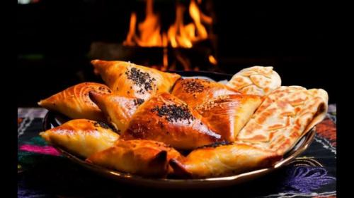 Самса с грибами и сыром. Готовим узбекскую самсу дома