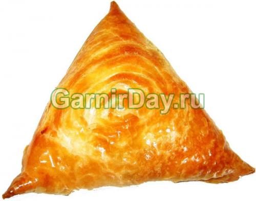 Рецепт самса слоёная с курицей. Самса из слоеного теста с курицей 08