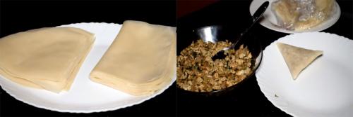 Самса с курицей из слоеного теста - пошаговый рецепт. Классическая самса  с курицей (оригинальный рецепт теста)