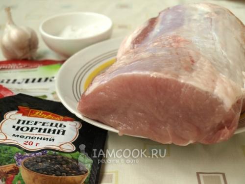 Вкусный рецепт буженины запеченной в духовке 01 Вкусный рецепт буженины запеченной в духовке 01