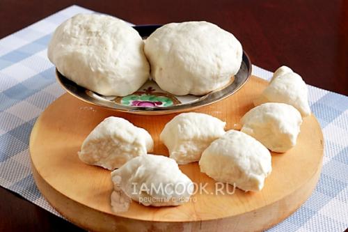 Самса с говядиной из слоёного теста. С говяжьим фаршем 05