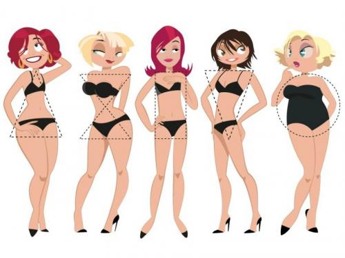 Объем груди талии бедер. Визуальные параметры красивой женской фигуры