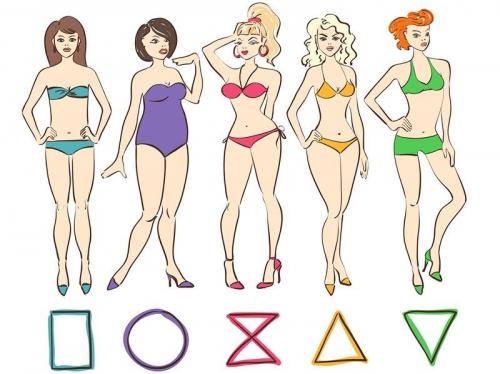 Тип фигуры ложка. Типы женских фигур и как определить свой