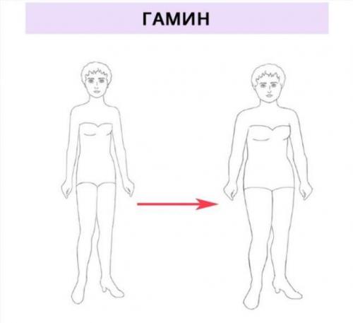 Как поправляются женщины по типажам Кибби.. Типажи по Кибби и типы полноты: как они связаны и как определить свой