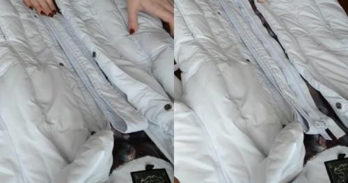 Если куртка на размер больше. Увеличить куртку легко и быстро. Справится даже новичок