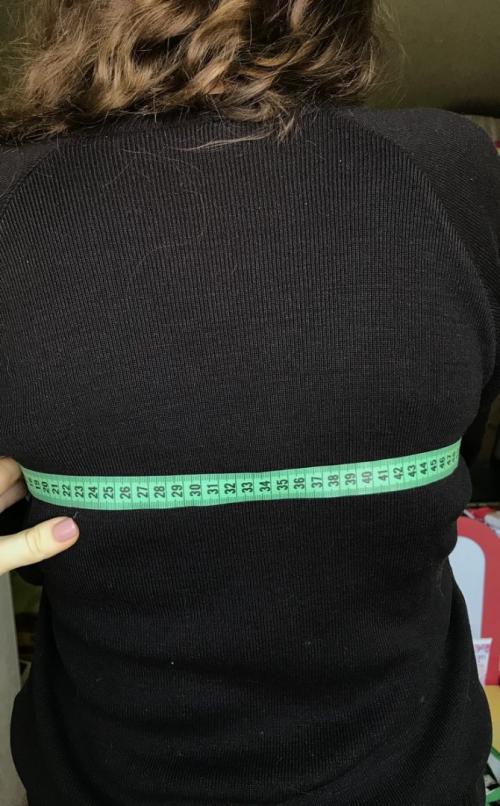 Как определить размер изделия. Измерения для конструирования плечевой модели