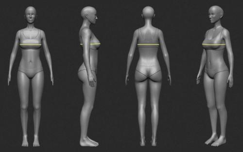 Как правильно снять мерки и определить свой размер. Мерки обхватов 06