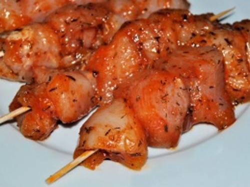 Рецепт шашлык из филе грудки куриной на пару. Шашлык на пару