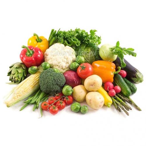 Калорийность овощей и зелени. Овощи