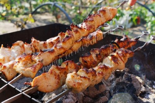 Шашлык из куриной грудки в духовке: простой и вкусный рецепт 31 Шашлык из куриной грудки в духовке: простой и вкусный рецепт 31