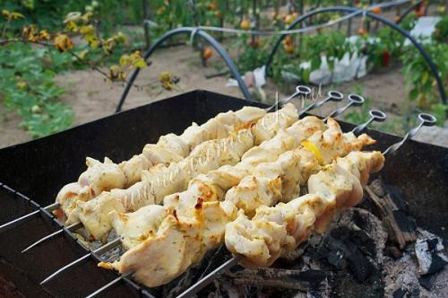 Шашлык из куриной грудки в духовке: простой и вкусный рецепт 29 Шашлык из куриной грудки в духовке: простой и вкусный рецепт 29