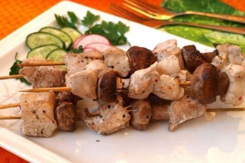 Как сделать куриный шашлык из грудки нежным и сочным. 12 рецептов сочного куриного шашлыка на шпажках в духовке