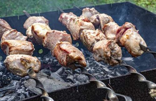 Шашлык из куриных грудок: сколько калорий и какие ингредиенты 03