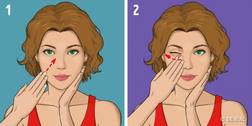 Японский массаж от мешков под глазами. Уникальный пятиминутный японский массаж, который избавит вас от морщин и отеков