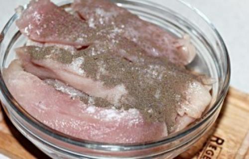 Как правильно разрезать куриную грудку на шашлык. Шашлык из куриных грудок